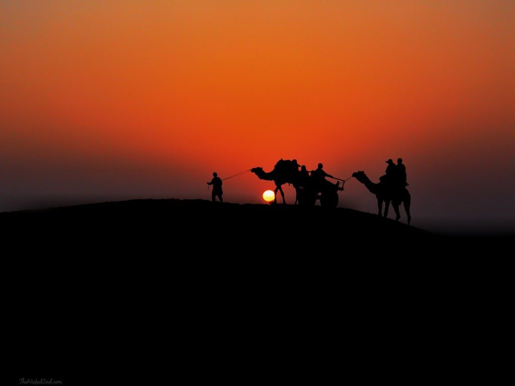 Sunsets in Jaisalmer Free