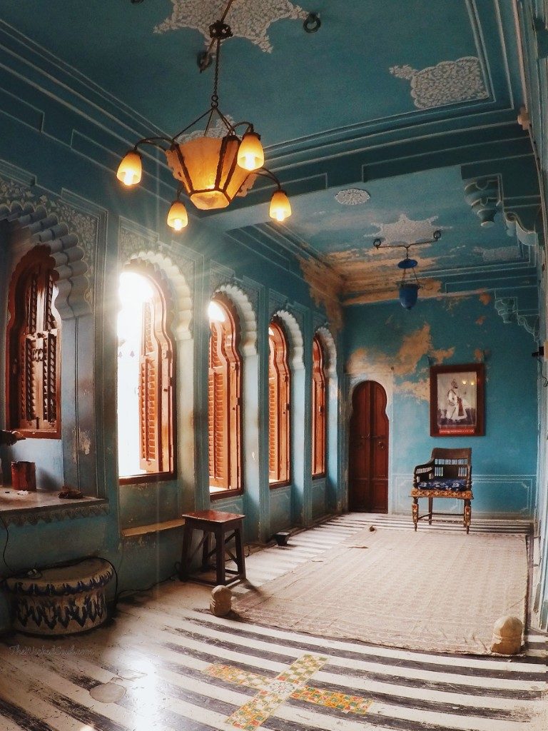 The Blue room City Palace Udaipur