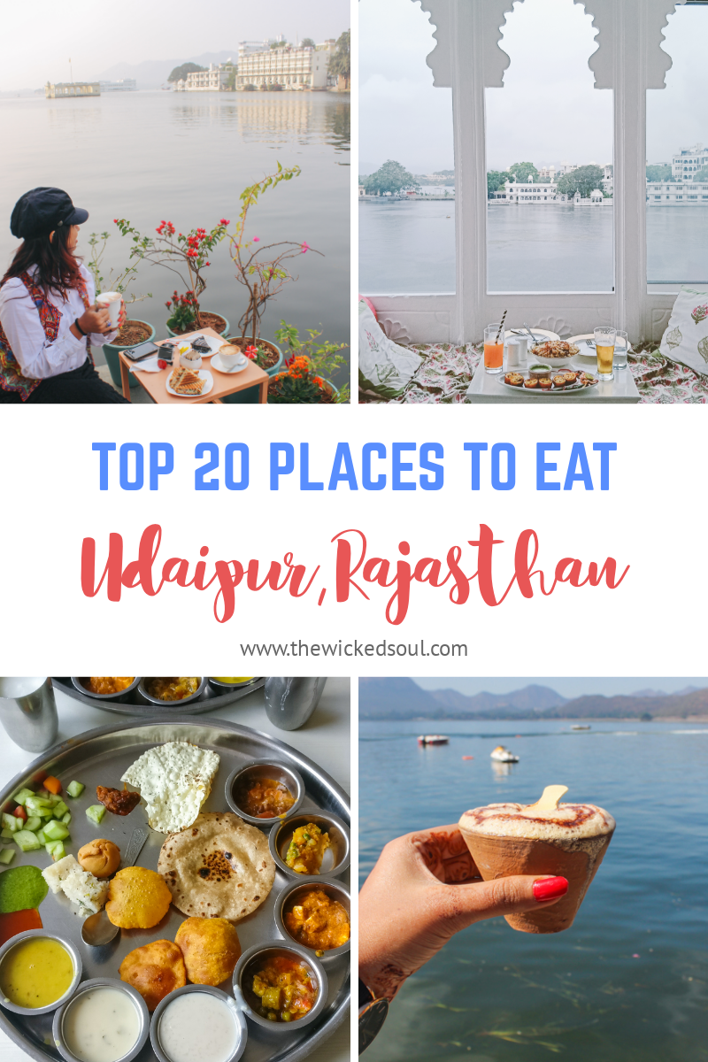 Top 20 places to eat in Udaipur