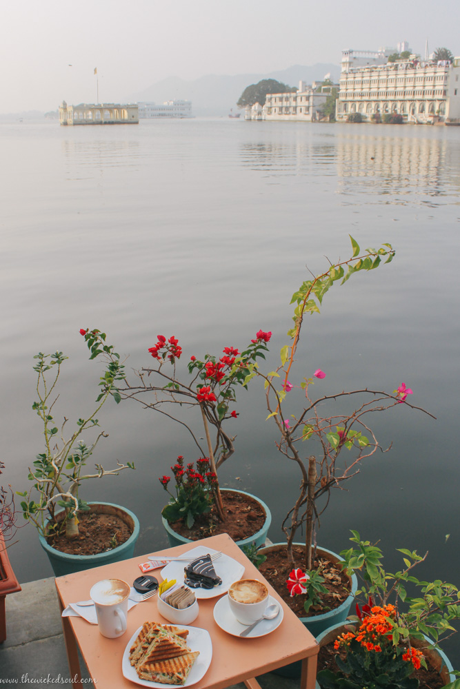 Jheel Cafe one of the most beautiful places to eat in Udaipur